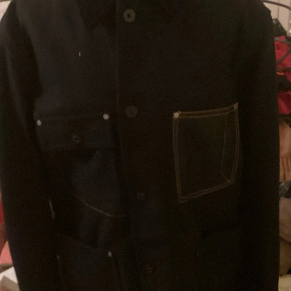 Coach Navy Wool Jacket indigo barn - Picture 5 of 6